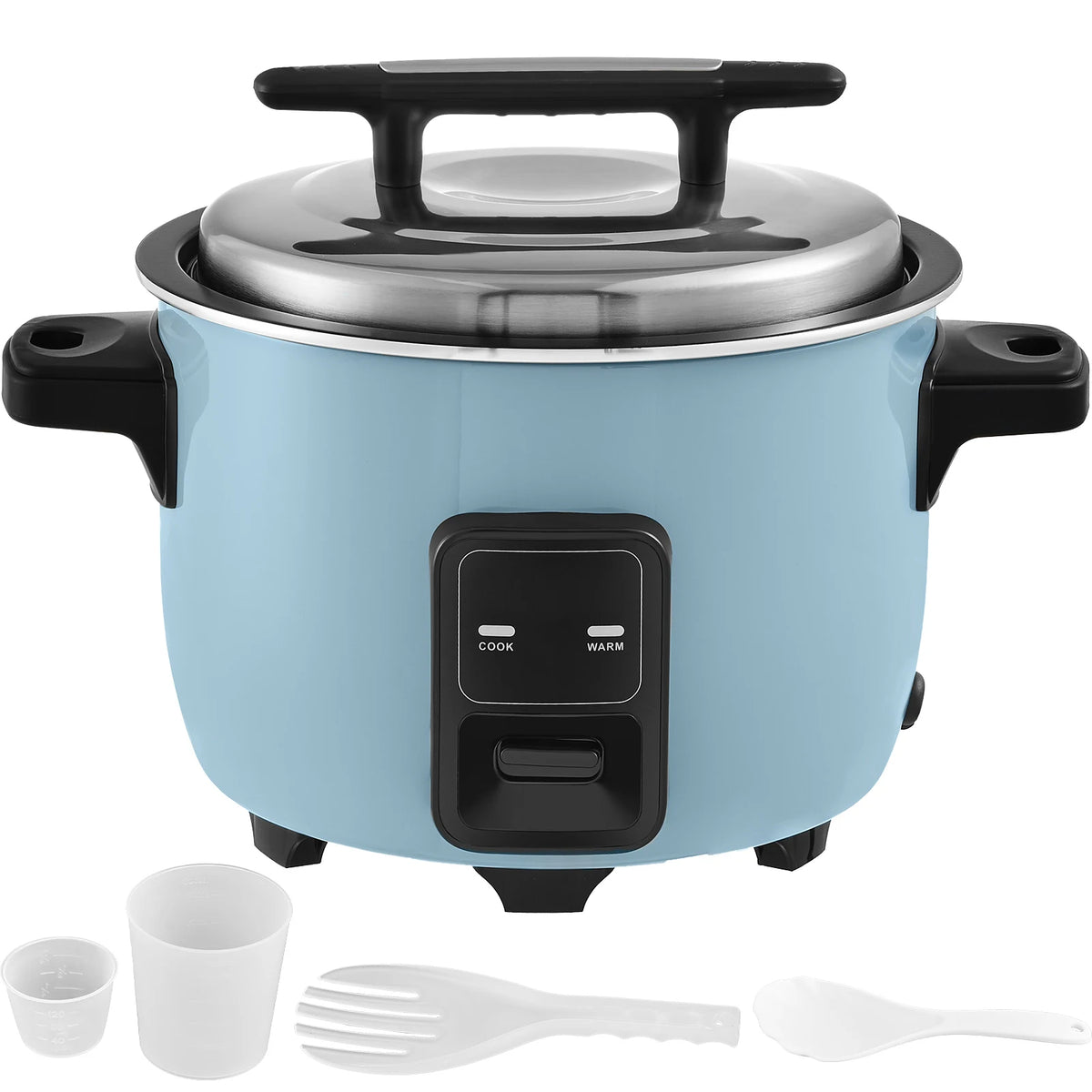 SucceBuy 8L 10L 13L Commercial Rice Cooker with Aluminium Nonstick Inner Pot 24-Hour Keep Warm for Restaurant Buffet