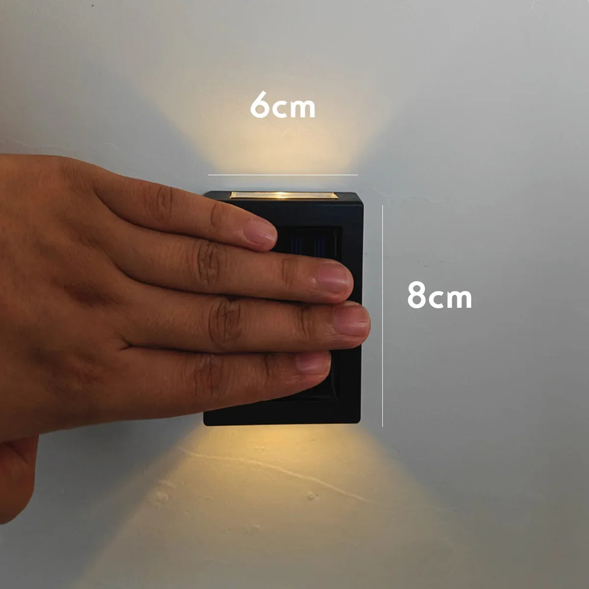 1~8PCs Wall Solar Light Waterproof Garden Solar LED Light for Outdoor Lighting Street Lamp Home Balcony Porch Yard Decoration
